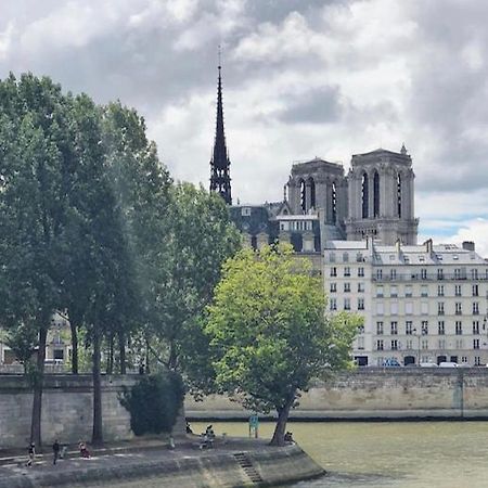 Studio Ile Saint-Louis Lägenhet Paris Exteriör bild